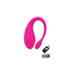 TANDEM Rose, stimulateur pour couple USB avec télécommande en silicone médical 